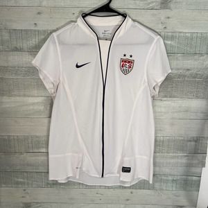 Nike USA Womens Soccer World Cup Jersey White Size Large